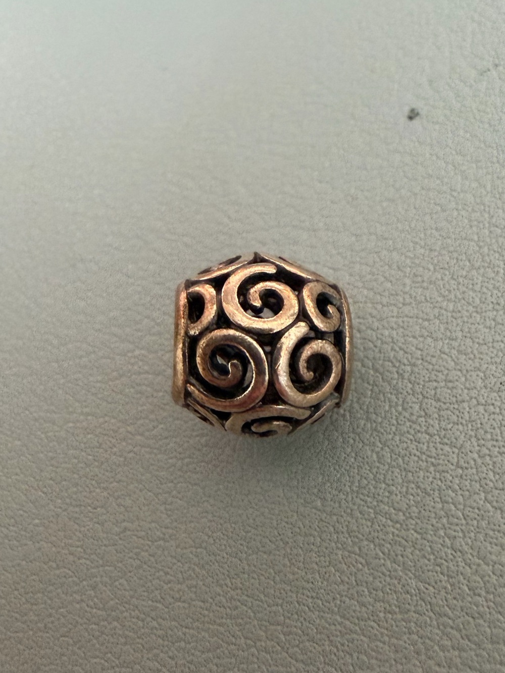 Pandora Sterling-Style Filigree Spiral Bead